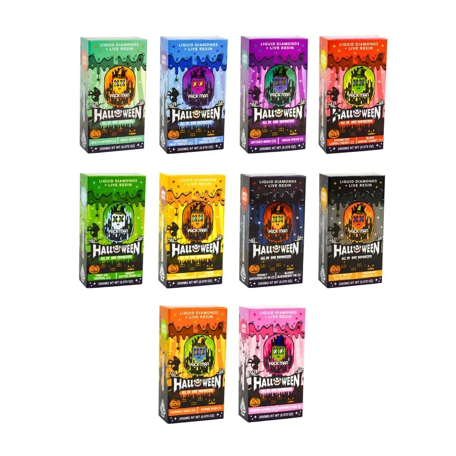 Empty 2g Packman Holloween Edition Dual Disposable Vape price