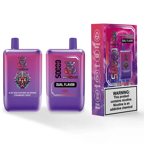 Bang King Pin 50K Puffs Dual Flavors