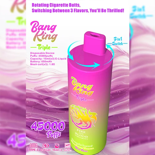 Bang King Triple 45000 Puffs Disposable Vape