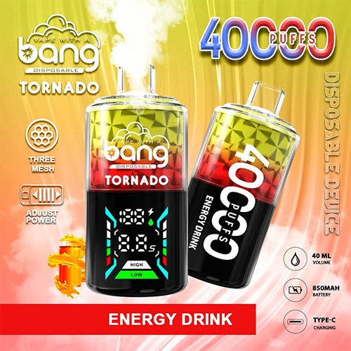 Bang Tornado 40000 40k Puffs Disposable Vapes