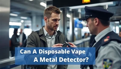 هل يمكن أن يؤدي vape المتاح إلى كاشف معدني؟