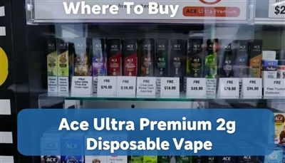 حيث لشراء ACE Ultra Premium 2G يمكن التخلص منها vape