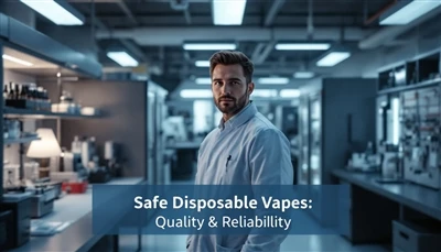 vapes آمنة يمكن التخلص منها: الجودة والموثوقية