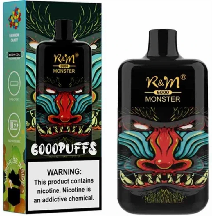 R&M MONSTER 6000 Puffs Vape best