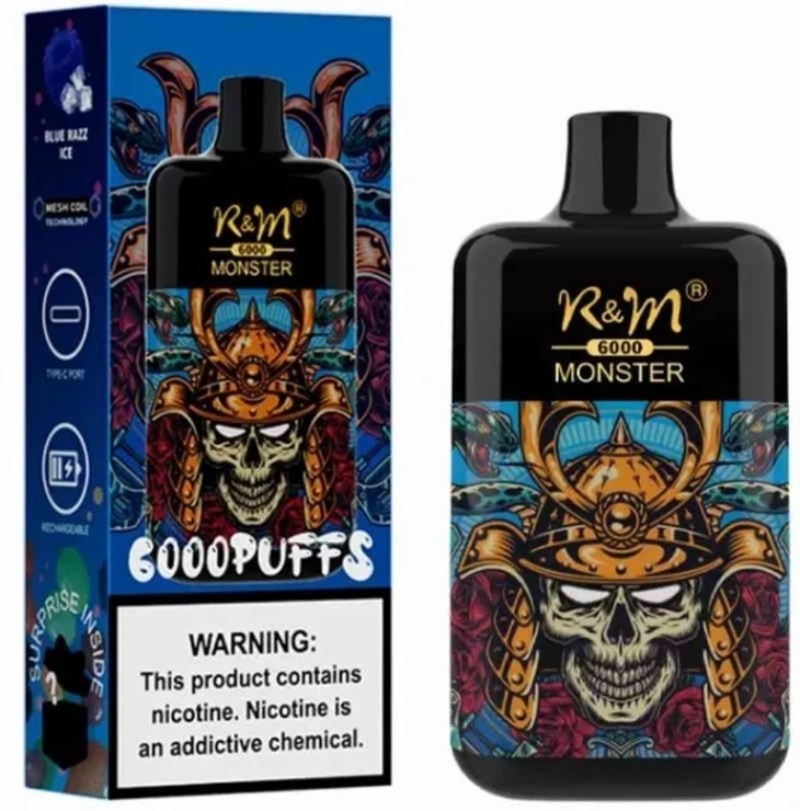 R&M MONSTER 6000 Puffs Vape factory