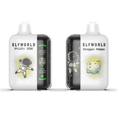 ما هو عمر بطارية elfworld vape؟