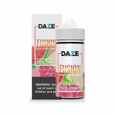 Raspberry Green Apple Watermelon by 7 Daze E - سائل 100 مل.