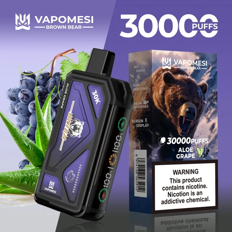 Vapomesi Brown Bear 30000 Puffs Wholesale Vape